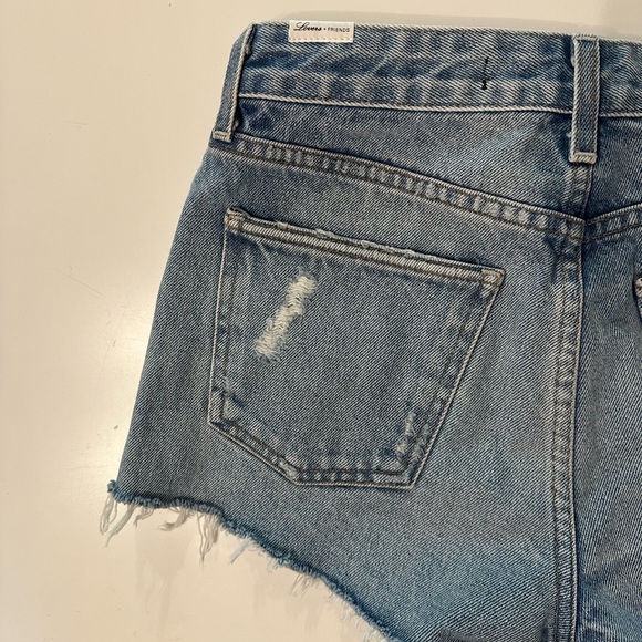 Lovers & Friends - cutoff denim shorts - Picture 5 of 6